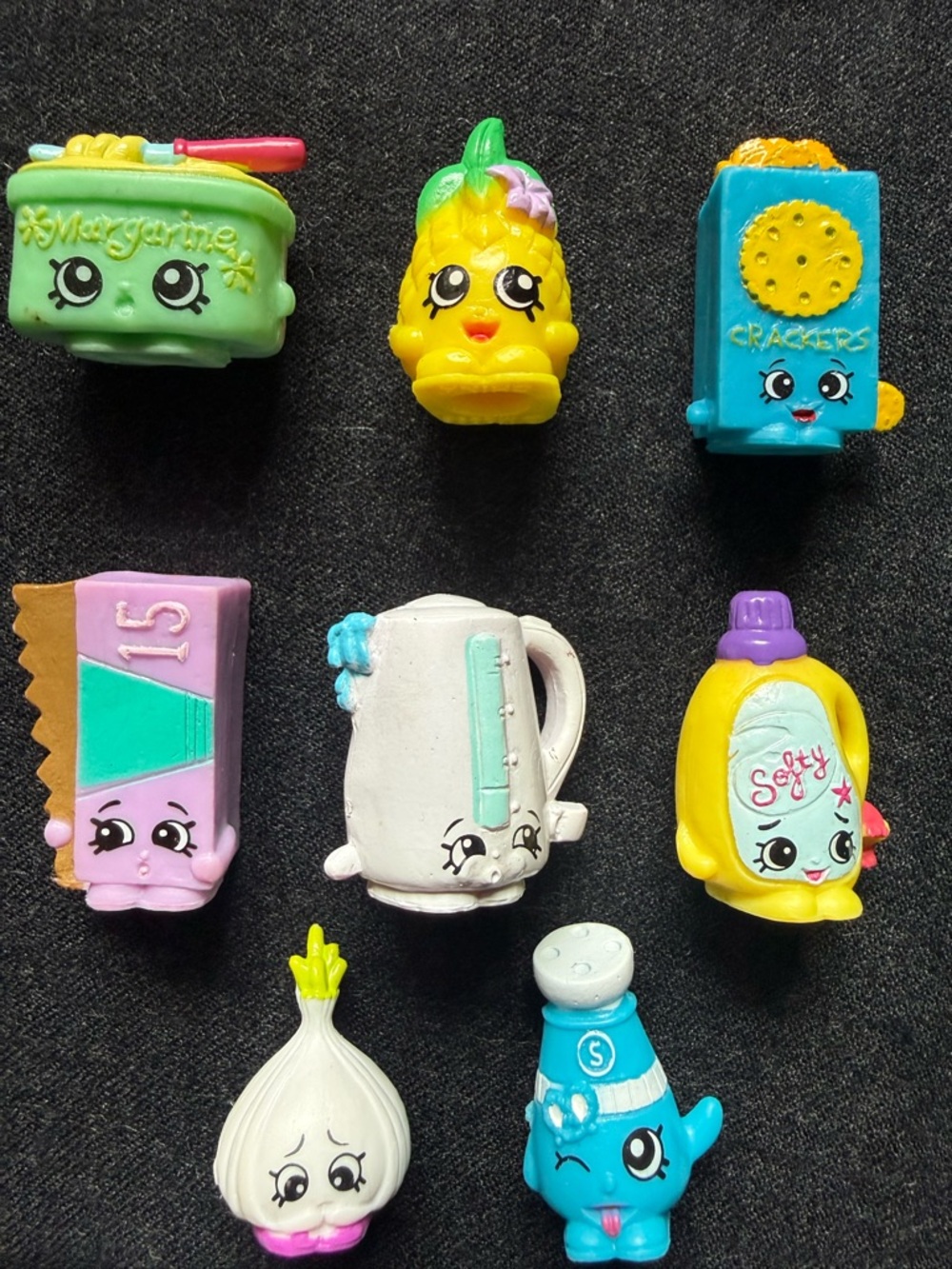 Shopkins Season 1 & 2 Characters with large Shopping Basket